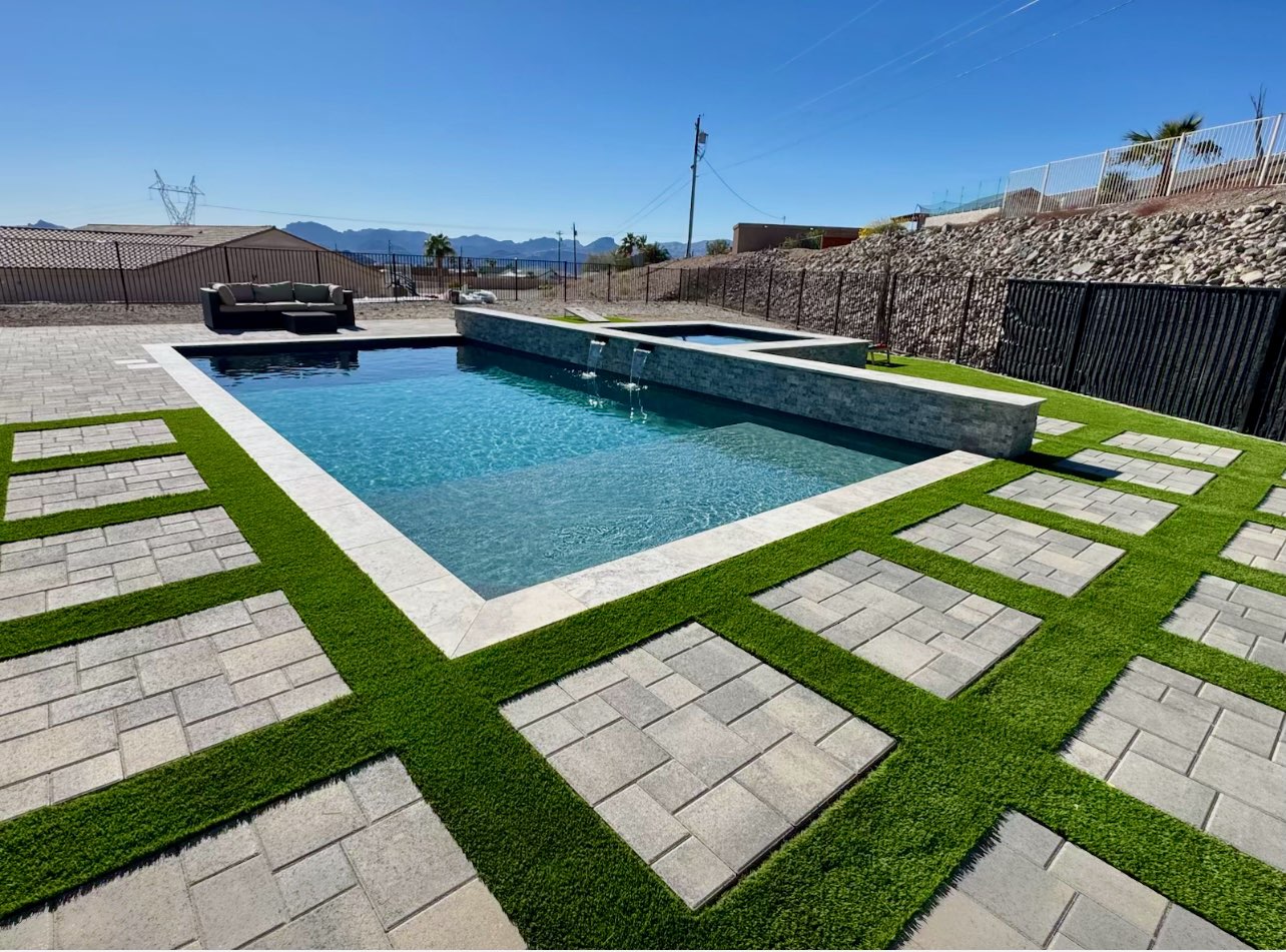 Party Pool with Custom Features